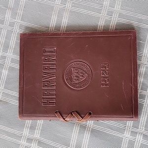 1929 Harvard University Small Leather Class Day Week Book